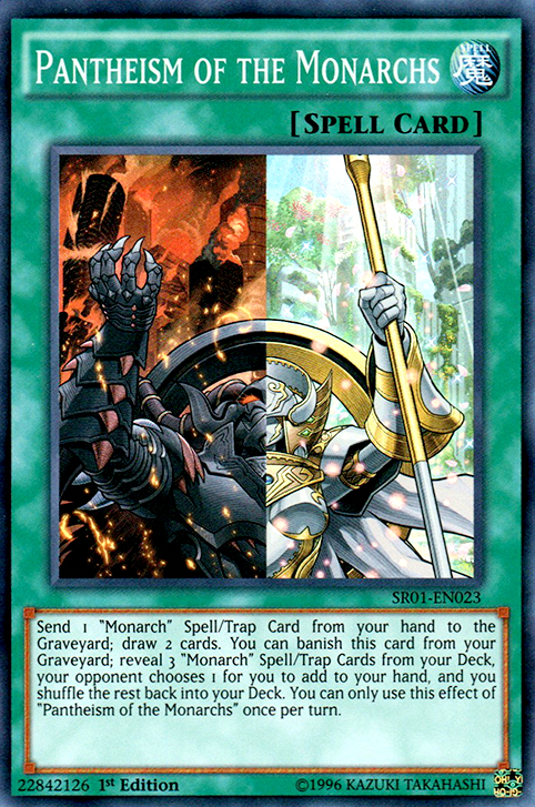 Pantheism of the Monarchs [SR01-EN023] Super Rare | Deep Dive Games St. Marys