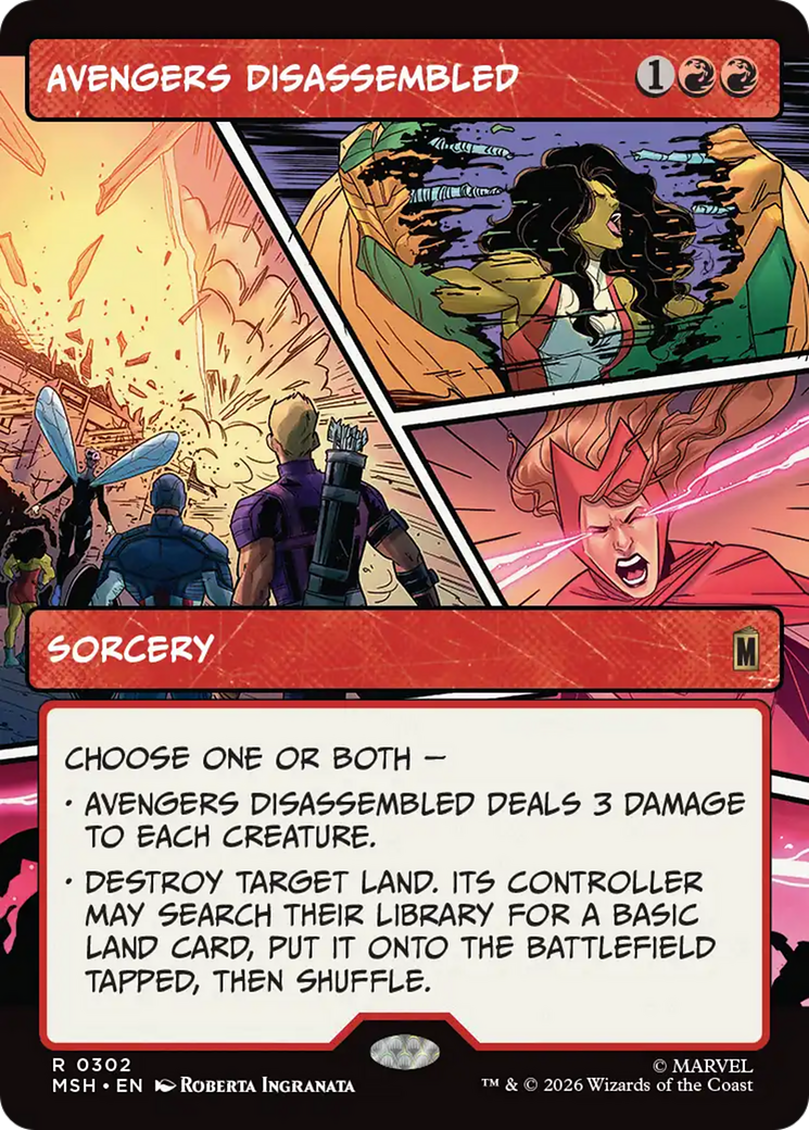 Avengers Disassembled (Borderless) [Marvel Super Heroes] | Deep Dive Games St. Marys