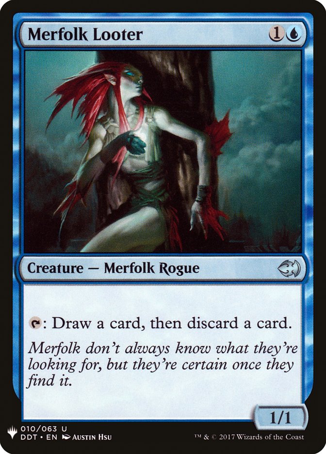 Merfolk Looter [Mystery Booster] | Deep Dive Games St. Marys