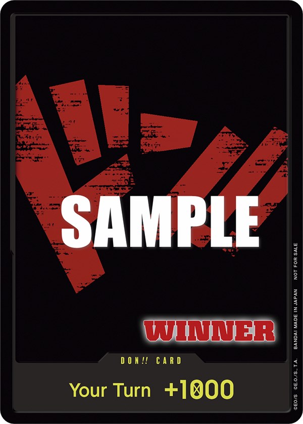 DON!! Card (Tournament Pack Vol. 2) [Winner] [One Piece Promotion Cards] | Deep Dive Games St. Marys