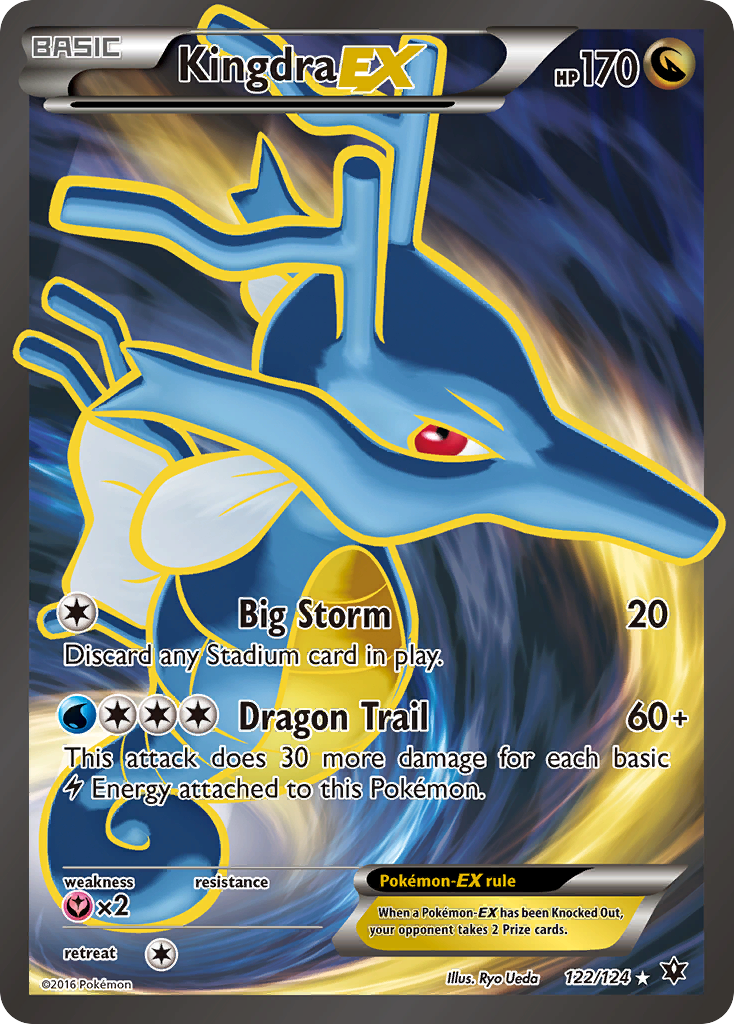 Kingdra EX (122/124) [XY: Fates Collide] | Deep Dive Games St. Marys