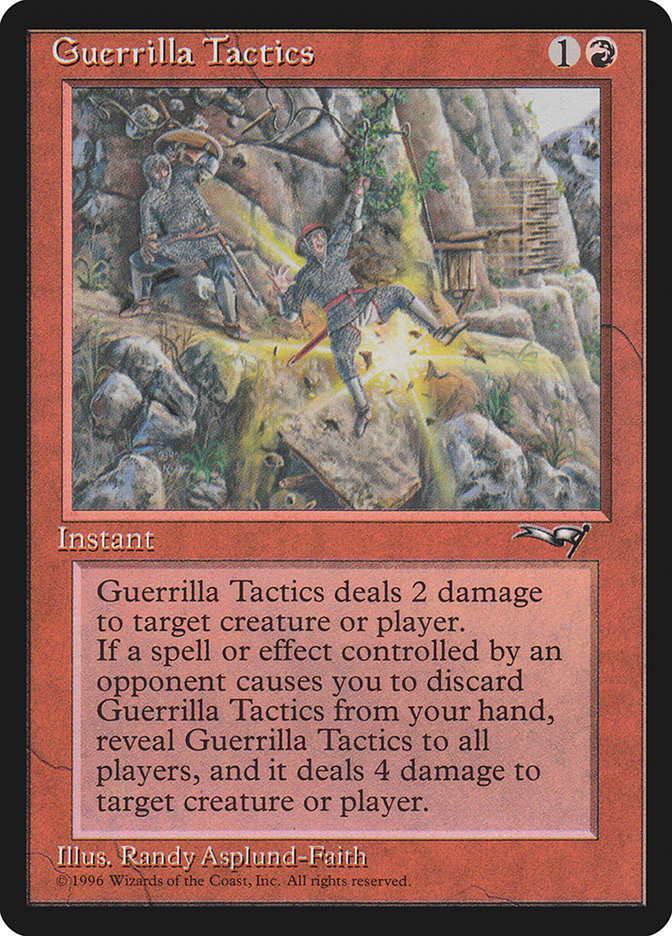 Guerrilla Tactics (Falling) [Alliances] | Deep Dive Games St. Marys