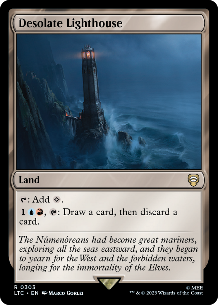 Desolate Lighthouse [The Lord of the Rings: Tales of Middle-Earth Commander] | Deep Dive Games St. Marys