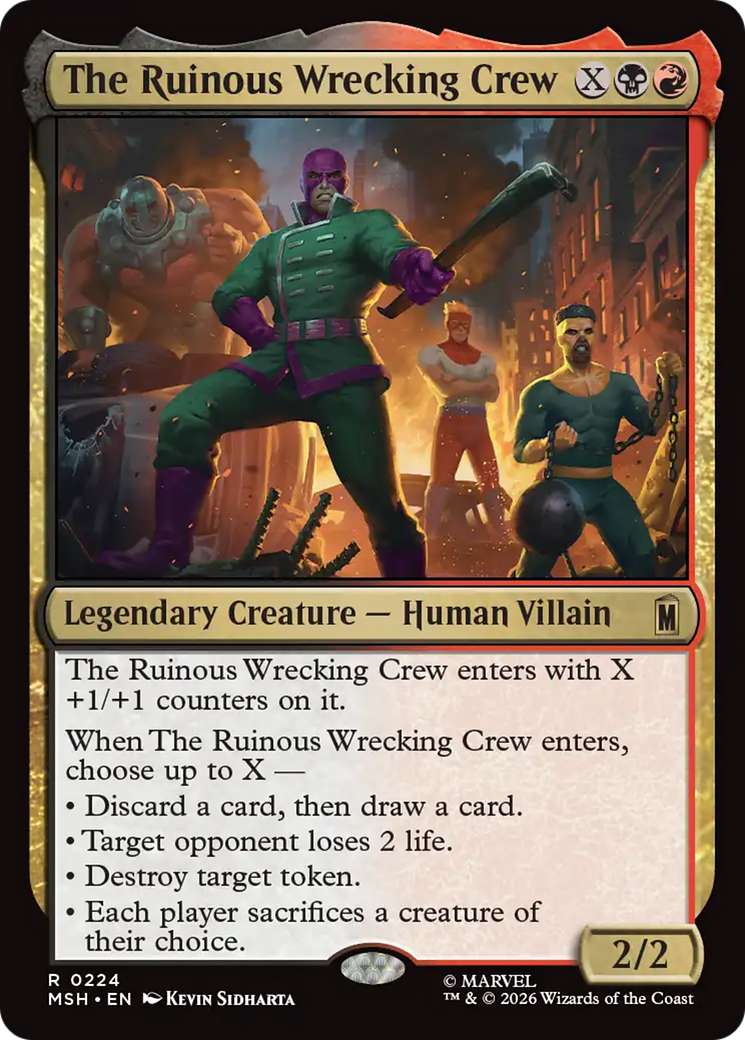 The Ruinous Wrecking Crew [Marvel Super Heroes] | Deep Dive Games St. Marys