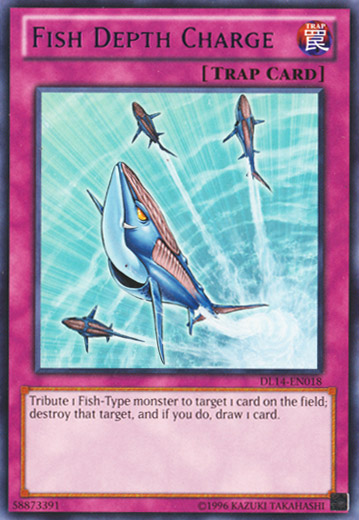Fish Depth Charge (Purple) [DL14-EN018] Rare | Deep Dive Games St. Marys