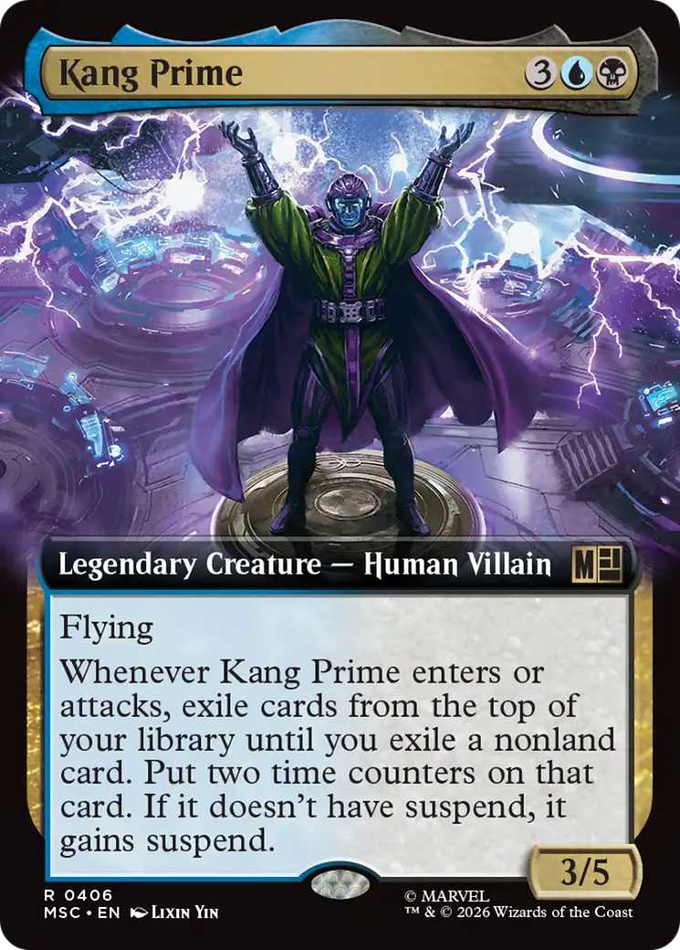 Kang Prime (Extended Art) [Marvel Super Heroes Commander] | Deep Dive Games St. Marys