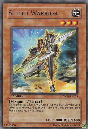Shield Warrior [TDGS-EN005] Rare | Deep Dive Games St. Marys