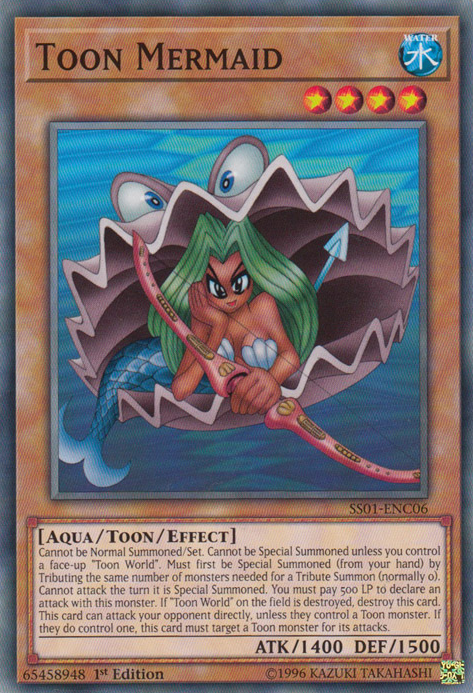 Toon Mermaid [SS01-ENC06] Common | Deep Dive Games St. Marys