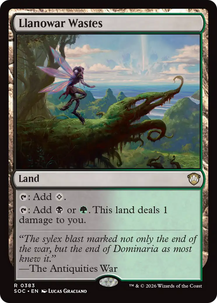 Llanowar Wastes [Secrets of Strixhaven Commander] | Deep Dive Games St. Marys