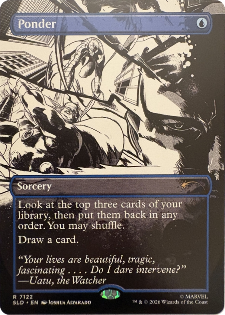 Ponder (7122) [Secret Lair Drop Series] | Deep Dive Games St. Marys