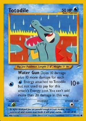 Totodile (85/105) [Neo Destiny Unlimited] | Deep Dive Games St. Marys