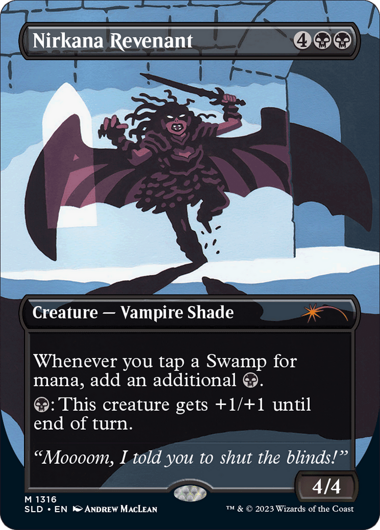 Nirkana Revenant (Rainbow Foil) [Secret Lair Drop Series] | Deep Dive Games St. Marys