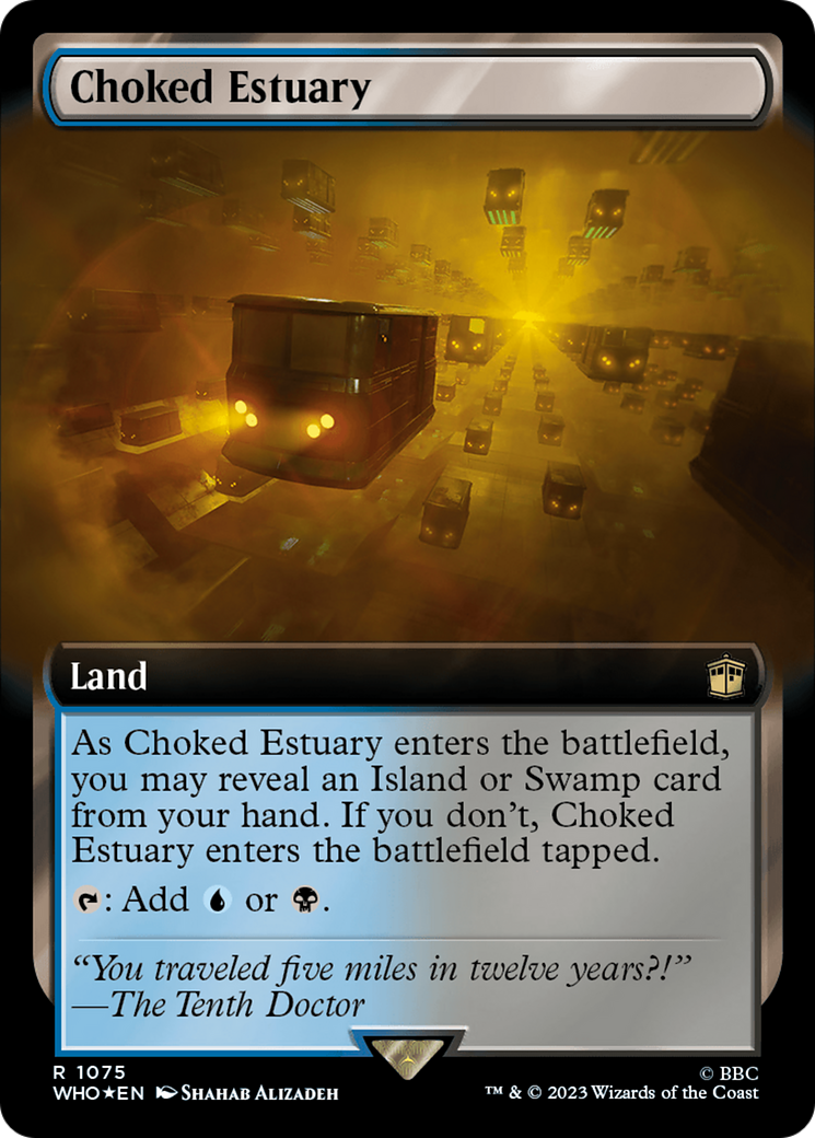 Choked Estuary (Extended Art) (Surge Foil) [Doctor Who] | Deep Dive Games St. Marys