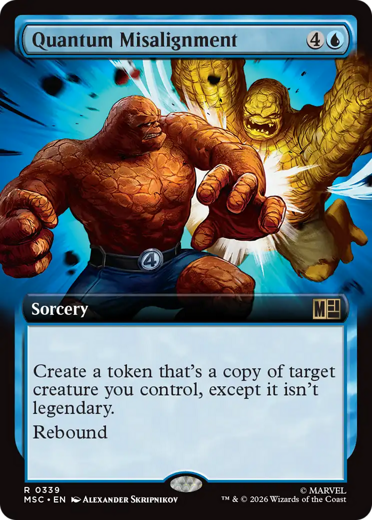 Quantum Misalignment (Extended Art) [Marvel Super Heroes Commander] | Deep Dive Games St. Marys