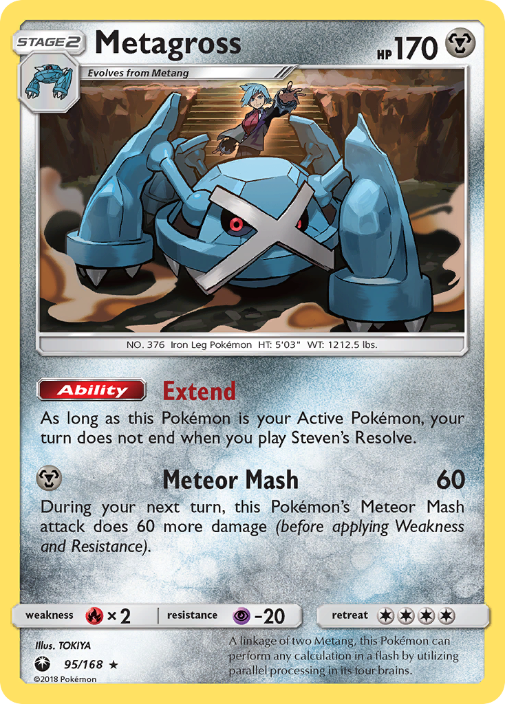 Metagross (95/168) [Sun & Moon: Celestial Storm] | Deep Dive Games St. Marys