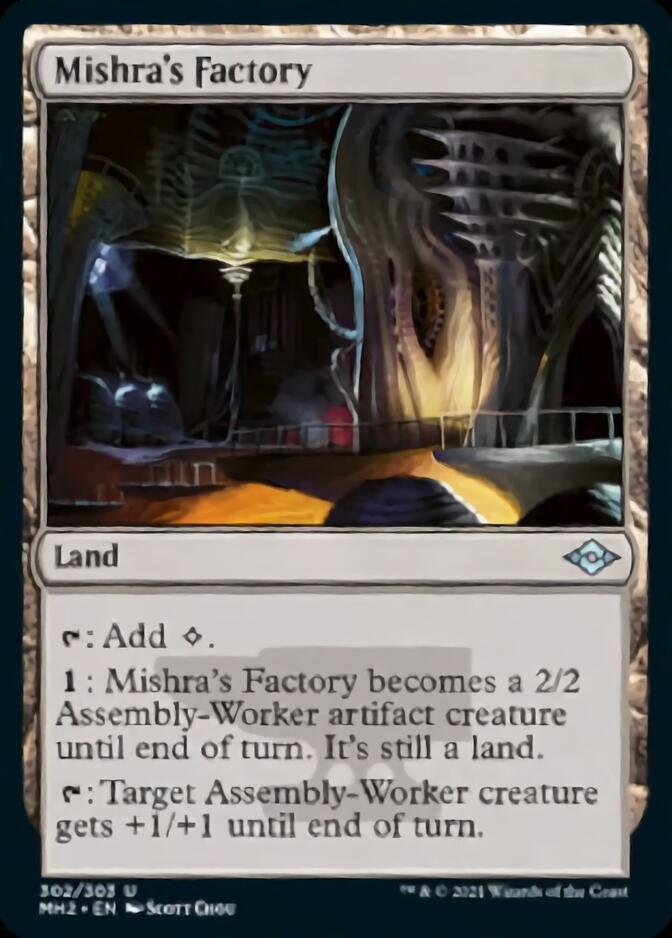 Mishra's Factory (Foil Etched) [Modern Horizons 2] | Deep Dive Games St. Marys