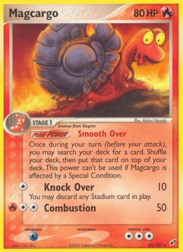 Magcargo (20/107) [EX: Deoxys] | Deep Dive Games St. Marys