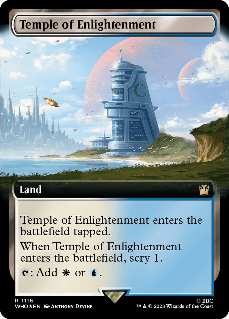 Temple of Enlightenment (Extended Art) (Surge Foil) [Doctor Who] | Deep Dive Games St. Marys
