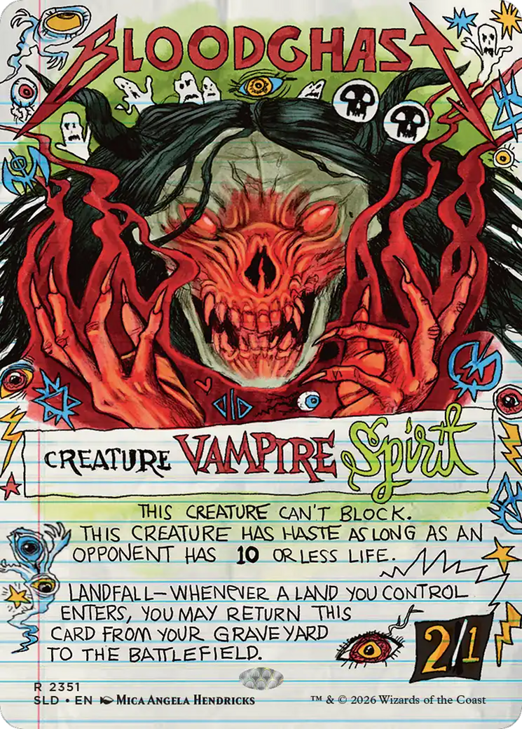 Bloodghast (2351) [Secret Lair Drop Series] | Deep Dive Games St. Marys
