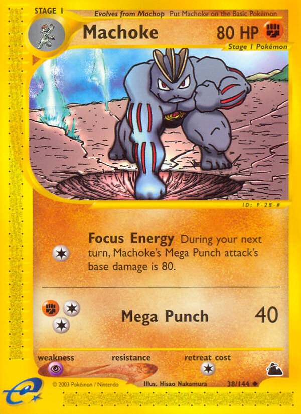 Machoke (38/144) [Skyridge] | Deep Dive Games St. Marys