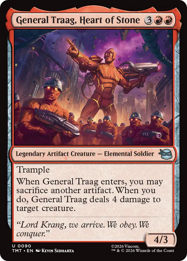 General Traag, Heart of Stone [Teenage Mutant Ninja Turtles] | Deep Dive Games St. Marys