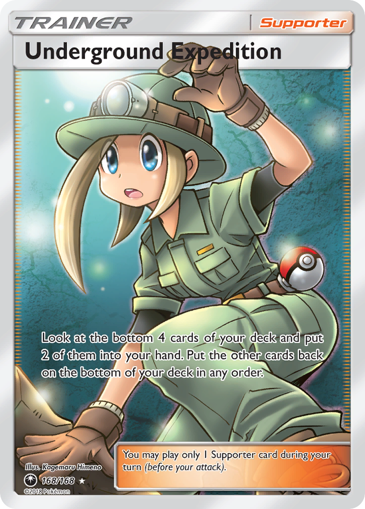 Underground Expedition (168/168) [Sun & Moon: Celestial Storm] | Deep Dive Games St. Marys