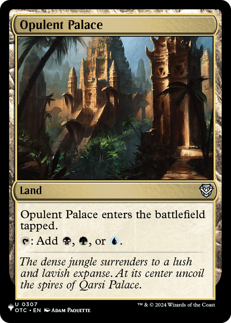 Opulent Palace (OTC) [The List] | Deep Dive Games St. Marys