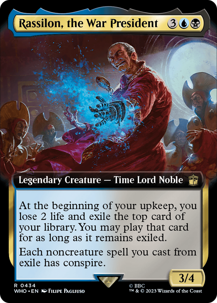 Rassilon, the War President (Extended Art) [Doctor Who] | Deep Dive Games St. Marys