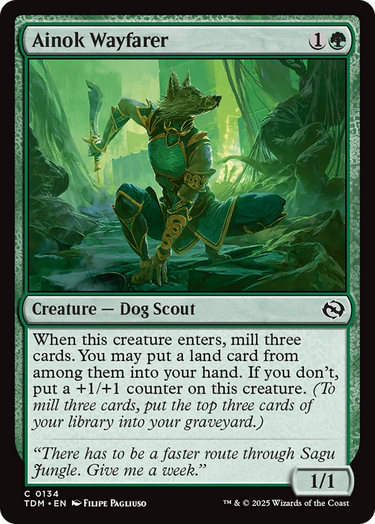 Ainok Wayfarer [Tarkir: Dragonstorm] | Deep Dive Games St. Marys