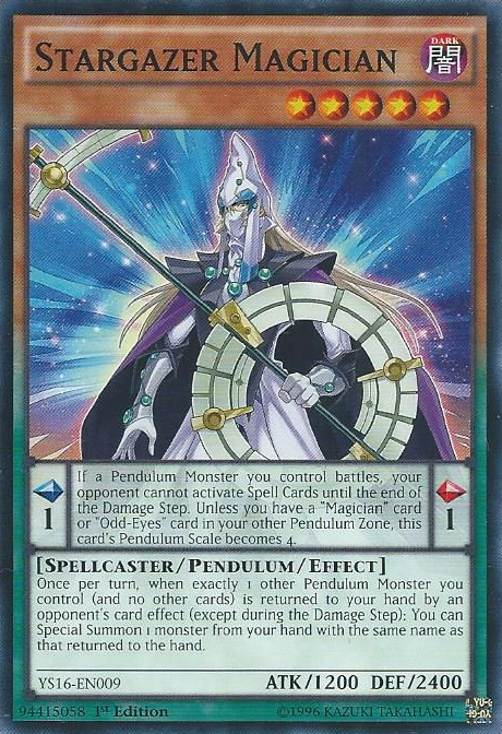 Stargazer Magician [YS16-EN009] Common | Deep Dive Games St. Marys