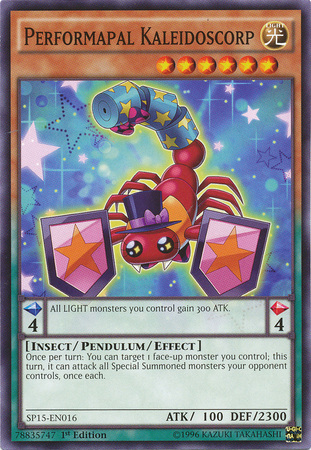 Performapal Kaleidoscorp [SP15-EN016] Common | Deep Dive Games St. Marys