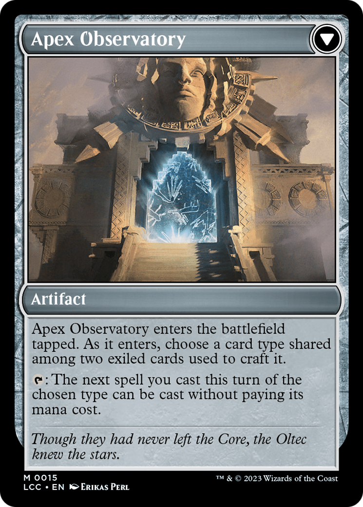 Eye of Ojer Taq // Apex Observatory [The Lost Caverns of Ixalan Commander] | Deep Dive Games St. Marys
