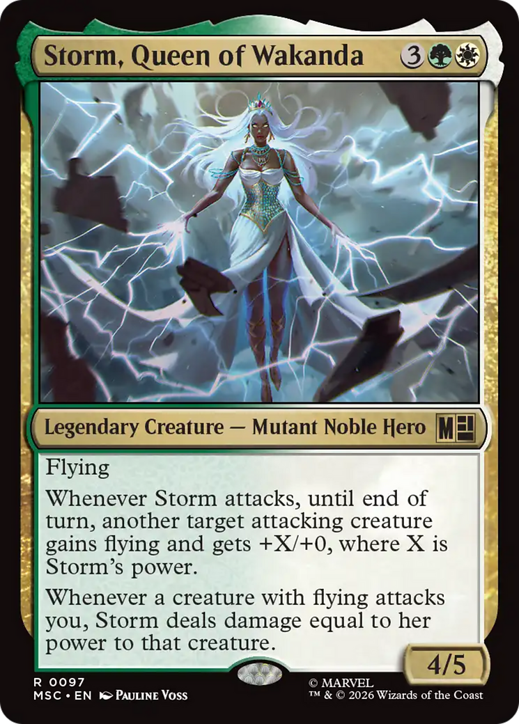 Storm, Queen of Wakanda [Marvel Super Heroes Commander] | Deep Dive Games St. Marys