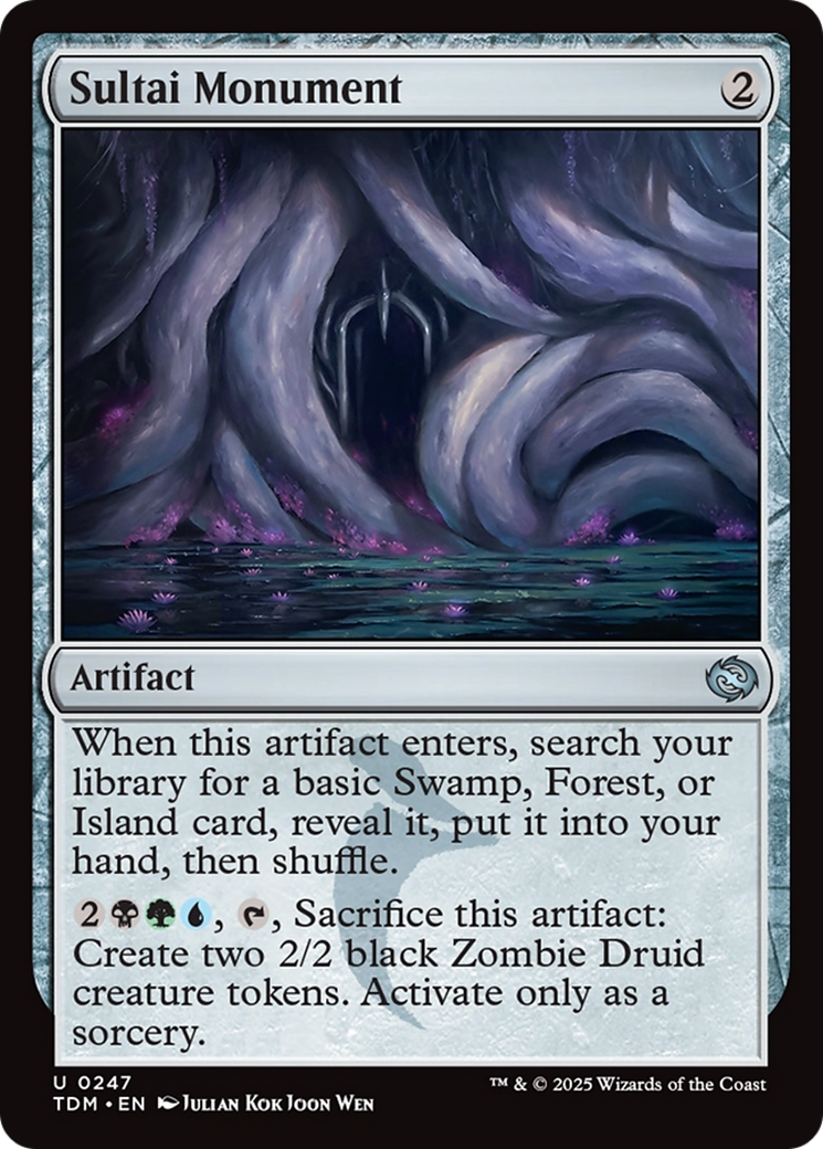Sultai Monument [Tarkir: Dragonstorm] | Deep Dive Games St. Marys