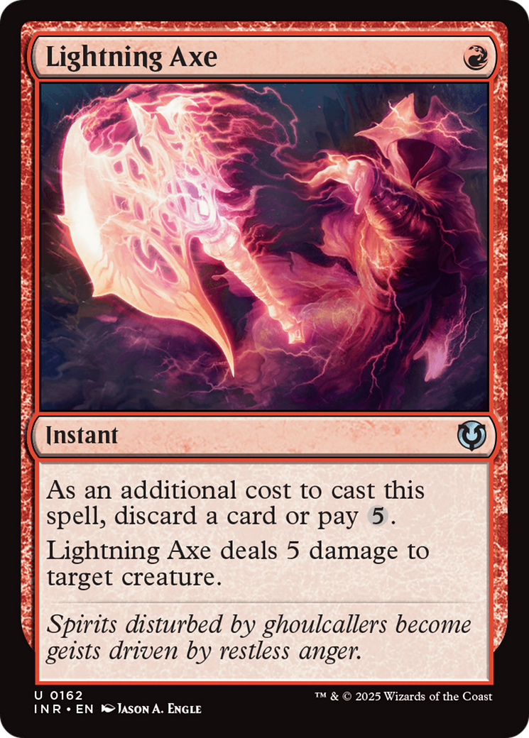 Lightning Axe [Innistrad Remastered] | Deep Dive Games St. Marys
