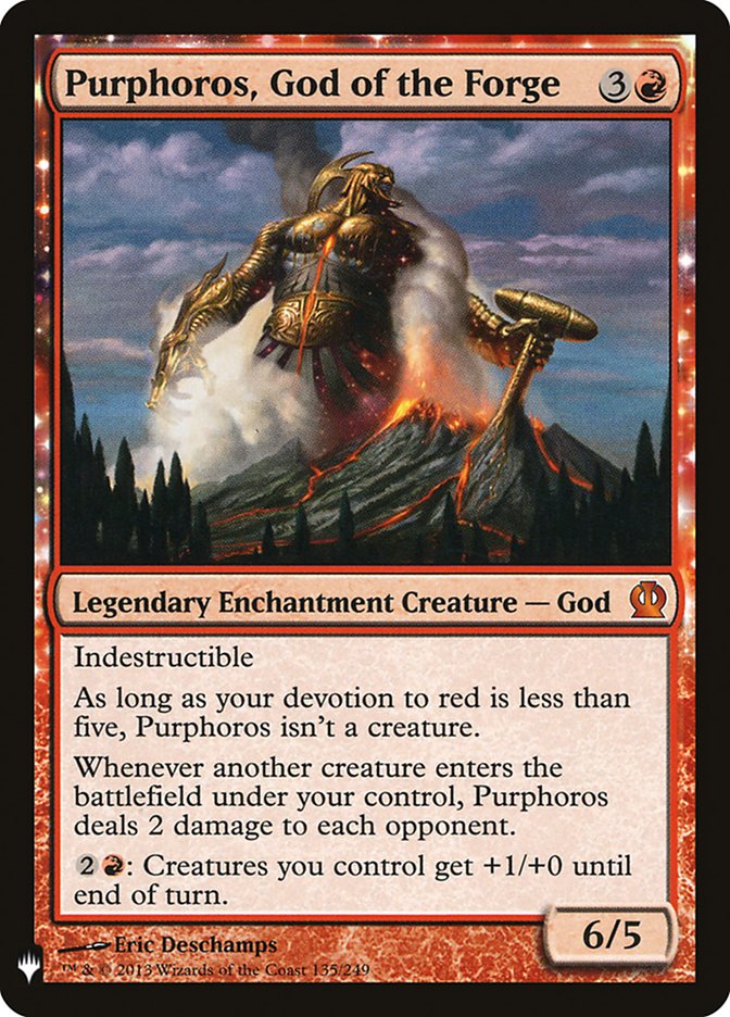 Purphoros, God of the Forge [Mystery Booster] | Deep Dive Games St. Marys