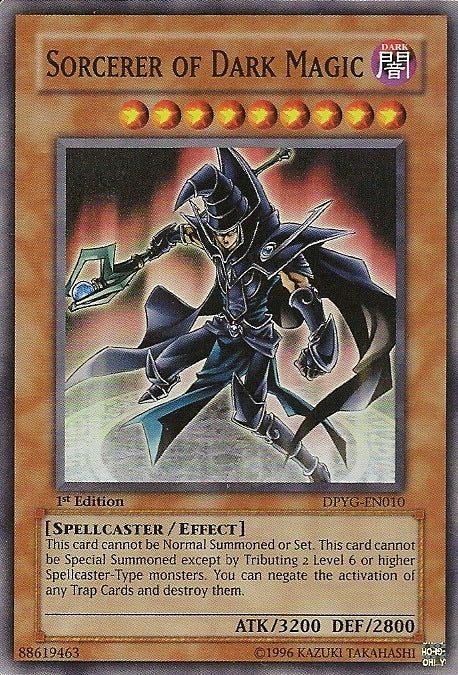 Sorcerer of Dark Magic [DPYG-EN010] Super Rare | Deep Dive Games St. Marys