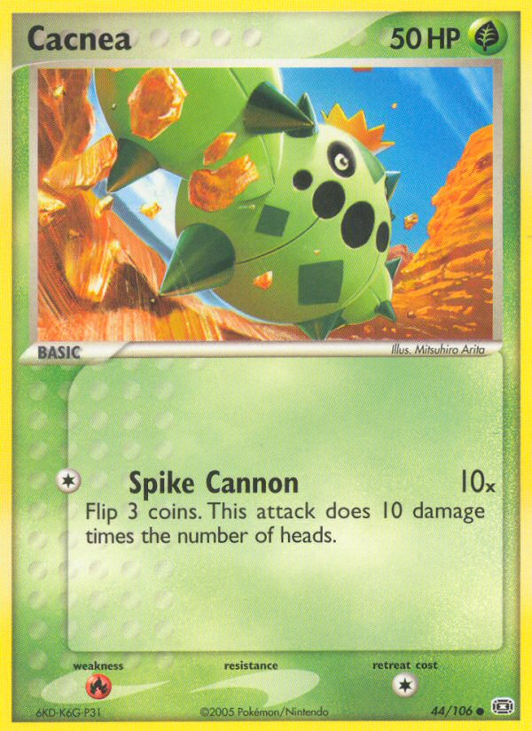 Cacnea (44/106) [EX: Emerald] | Deep Dive Games St. Marys