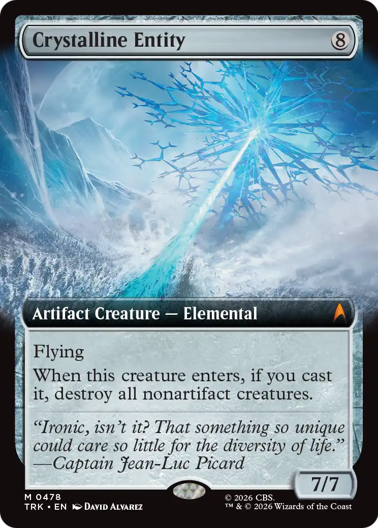 Crystalline Entity (Extended Art) [Star Trek] | Deep Dive Games St. Marys