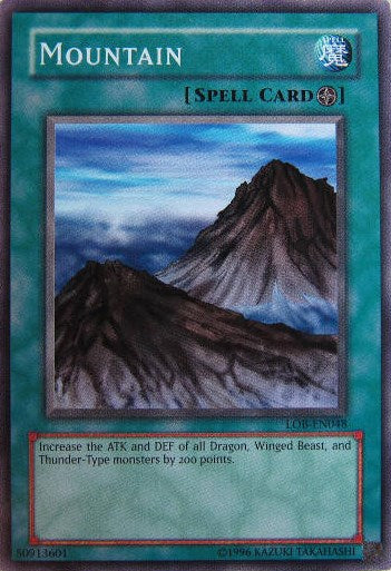 Mountain [LOB-EN048] Common | Deep Dive Games St. Marys
