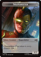 Shapeshifter (002) // Villain (009) Double-Sided Token [Marvel Super Heroes Commander Tokens] | Deep Dive Games St. Marys
