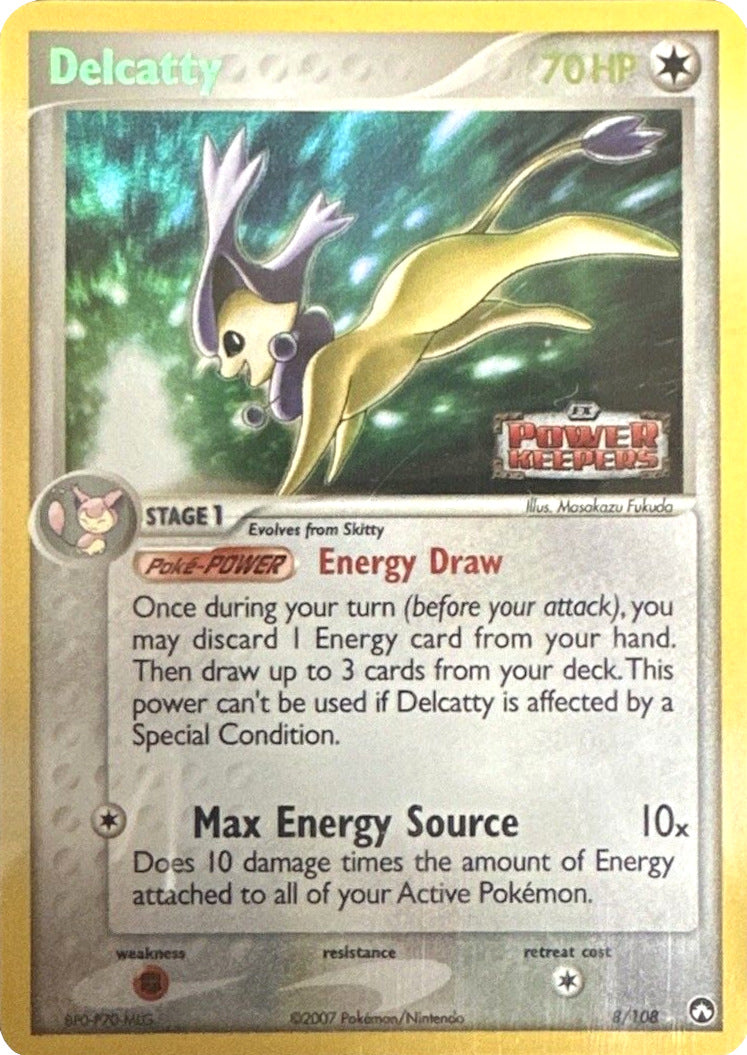 Delcatty (8/108) (Stamped) [EX: Power Keepers] | Deep Dive Games St. Marys