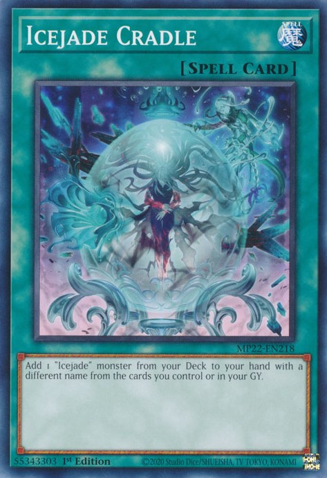 Icejade Cradle [MP22-EN218] Common | Deep Dive Games St. Marys