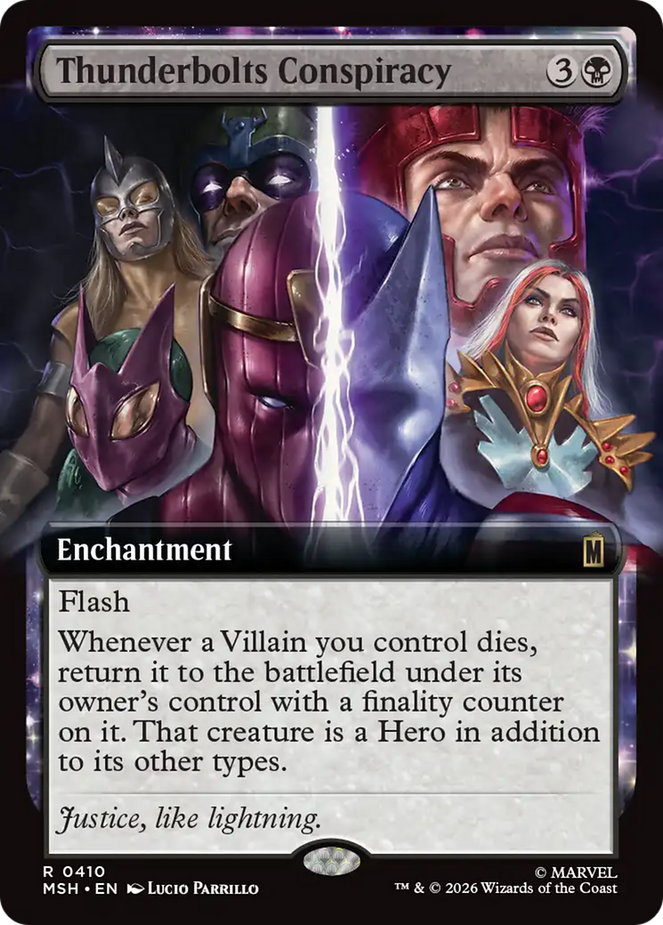 Thunderbolts Conspiracy (Extended Art) [Marvel Super Heroes] | Deep Dive Games St. Marys