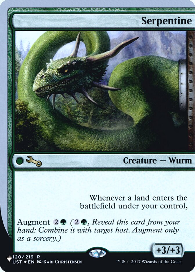 Serpentine (Unfinity Foil Edition) [The List] | Deep Dive Games St. Marys