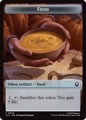 Food (0020) // Ally (0007) Double-Sided Token [Avatar: The Last Airbender Tokens] | Deep Dive Games St. Marys