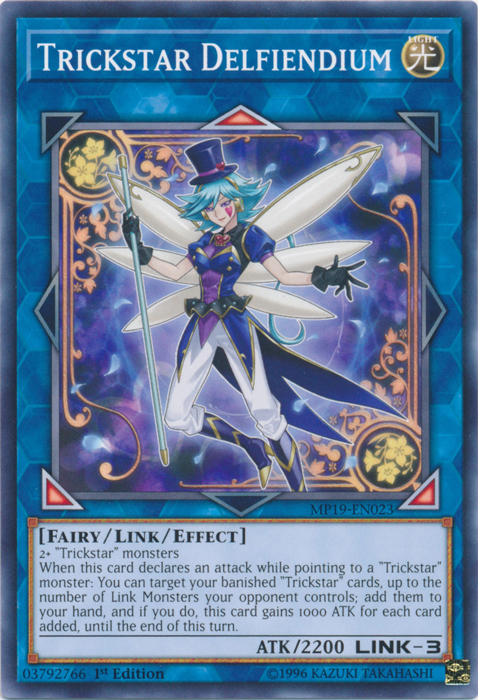 Trickstar Delfiendium [MP19-EN023] Common | Deep Dive Games St. Marys
