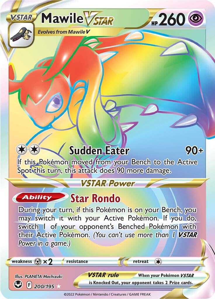 Mawile VSTAR (200/195) [Sword & Shield: Silver Tempest] | Deep Dive Games St. Marys