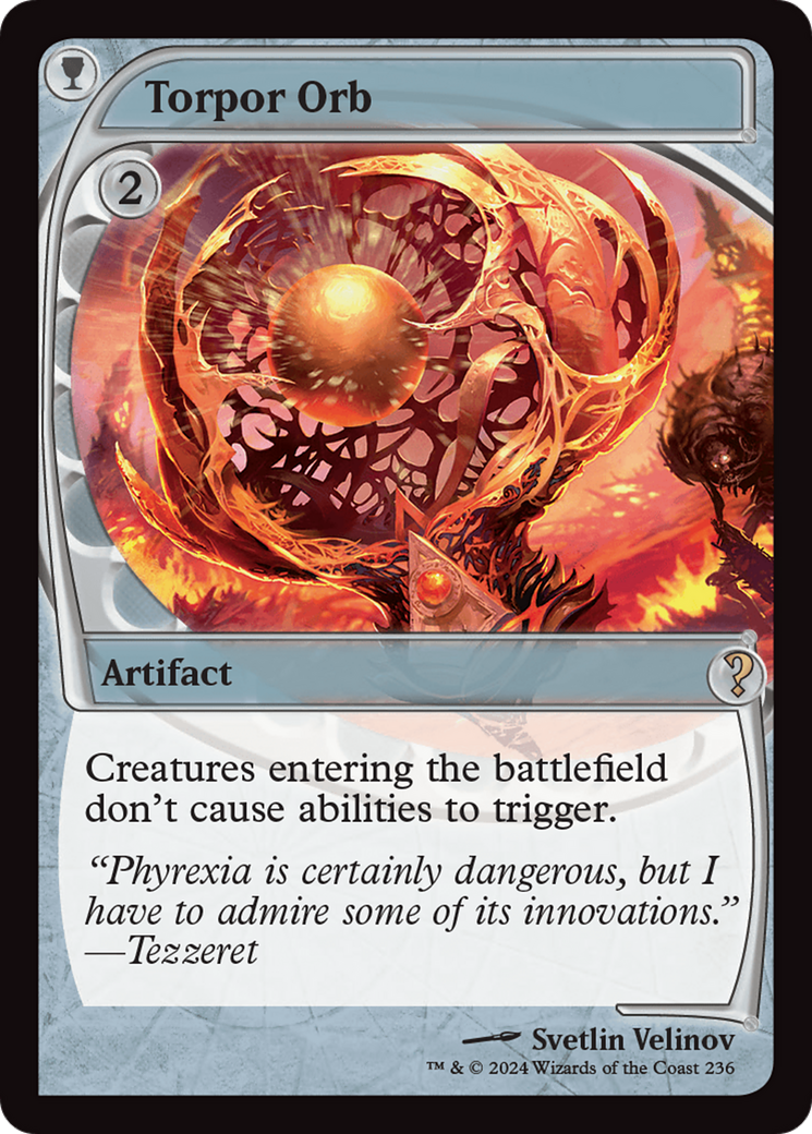 Torpor Orb (Future Sight) [Mystery Booster 2] | Deep Dive Games St. Marys