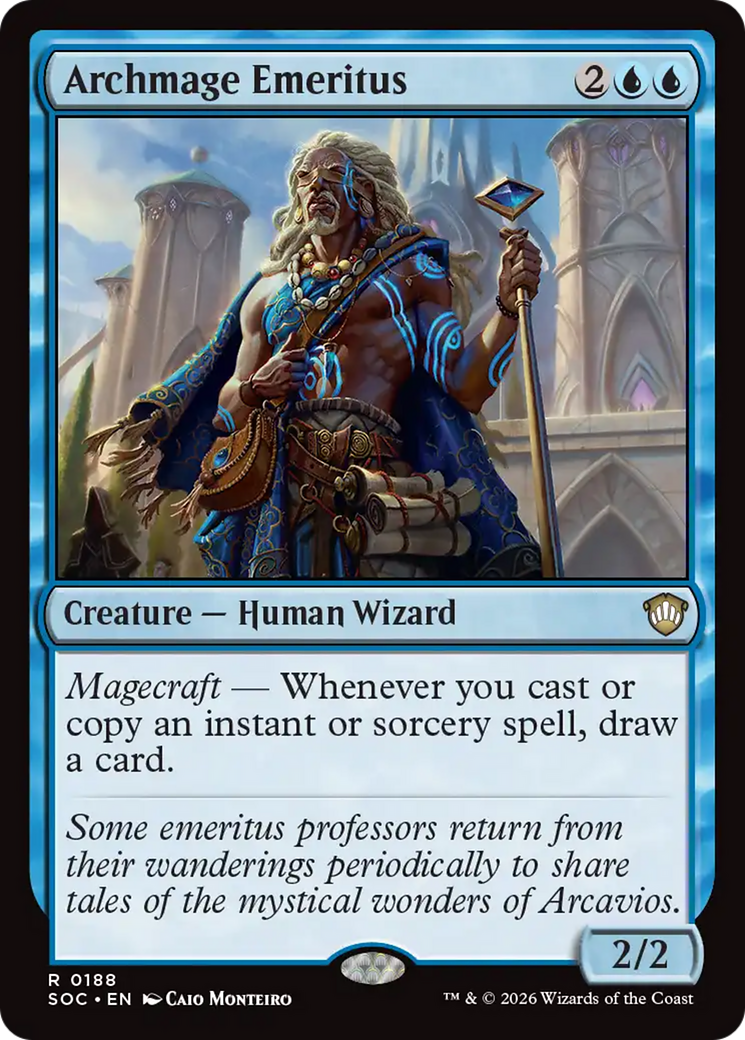 Archmage Emeritus [Secrets of Strixhaven Commander] | Deep Dive Games St. Marys
